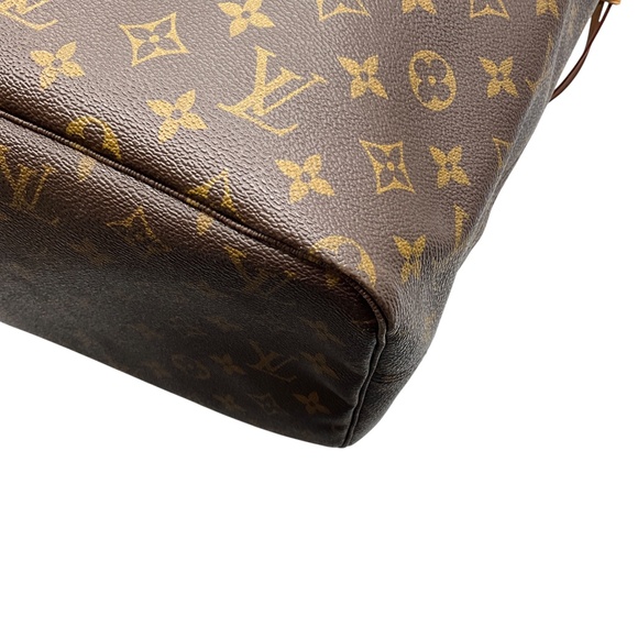 LOUIS VUITTON BROWN MONOGRAM CANVAS NEVERFULL GM TOTE BAG - Picture 16 of 16